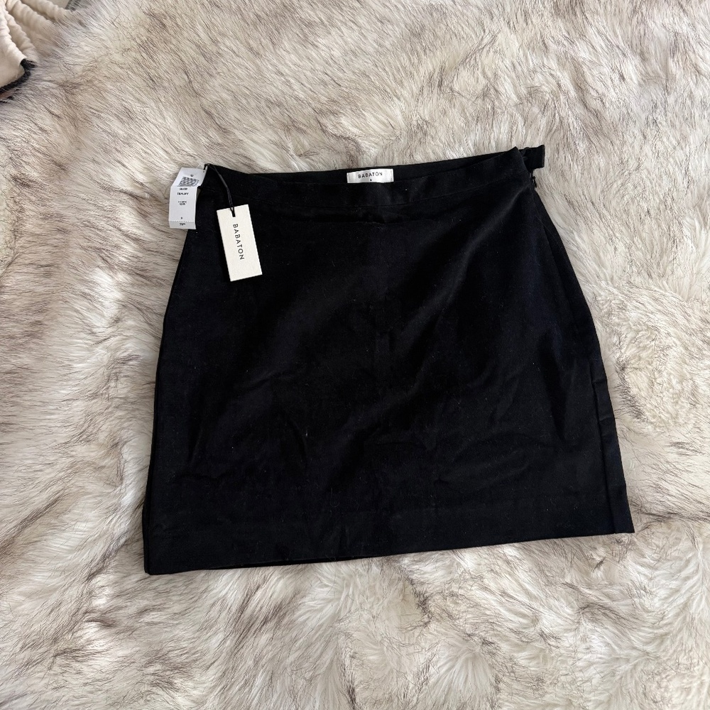 Aritzia Babaton RIPLEY Black Skirt